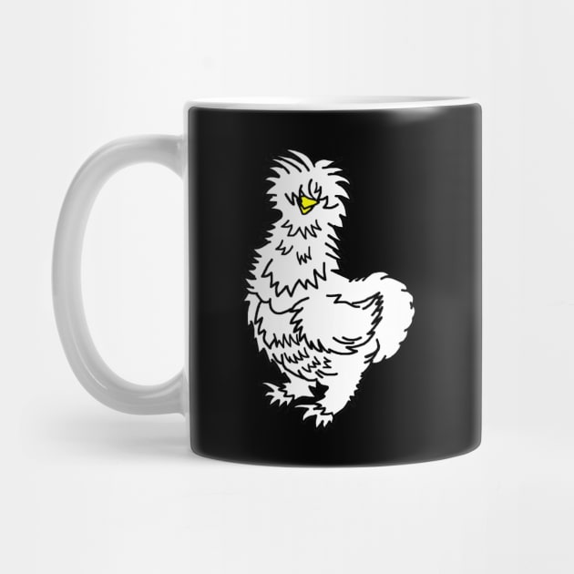 White Silkie Chicken by imphavok